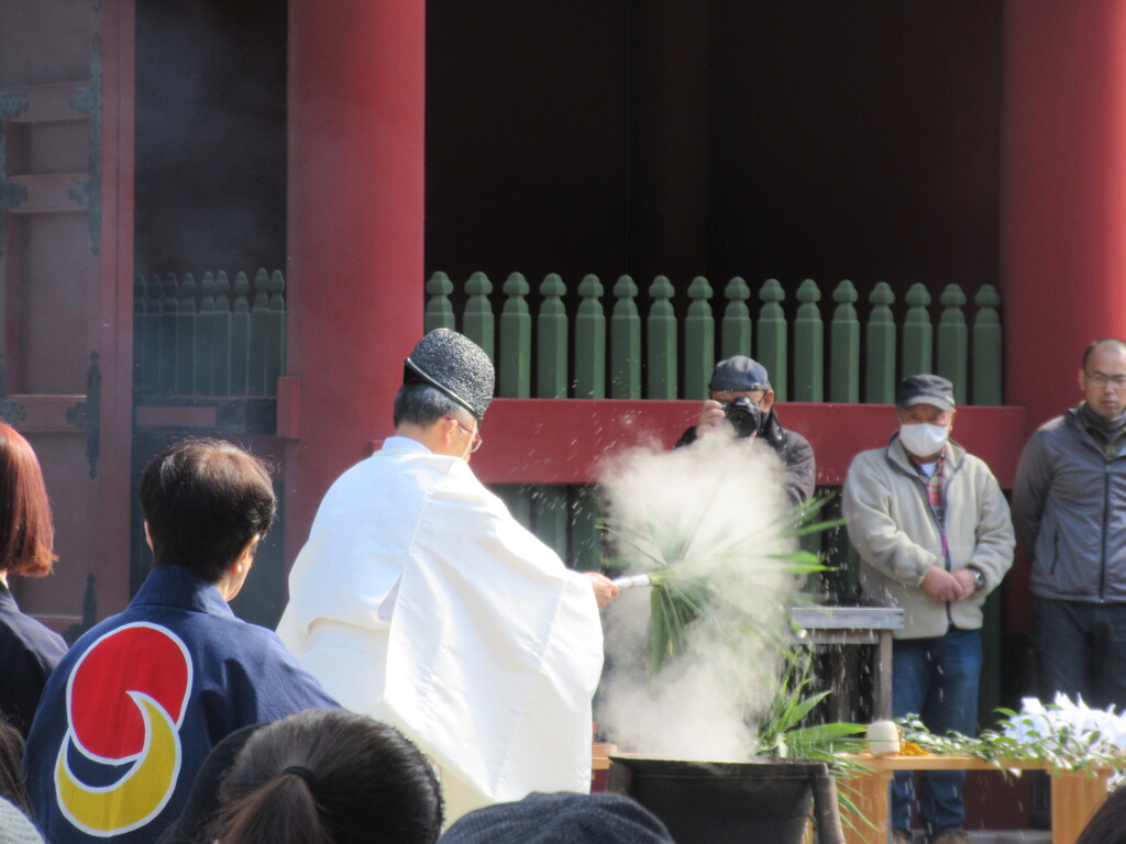 湯立神事