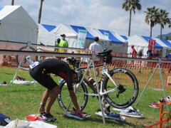 バイクからランに