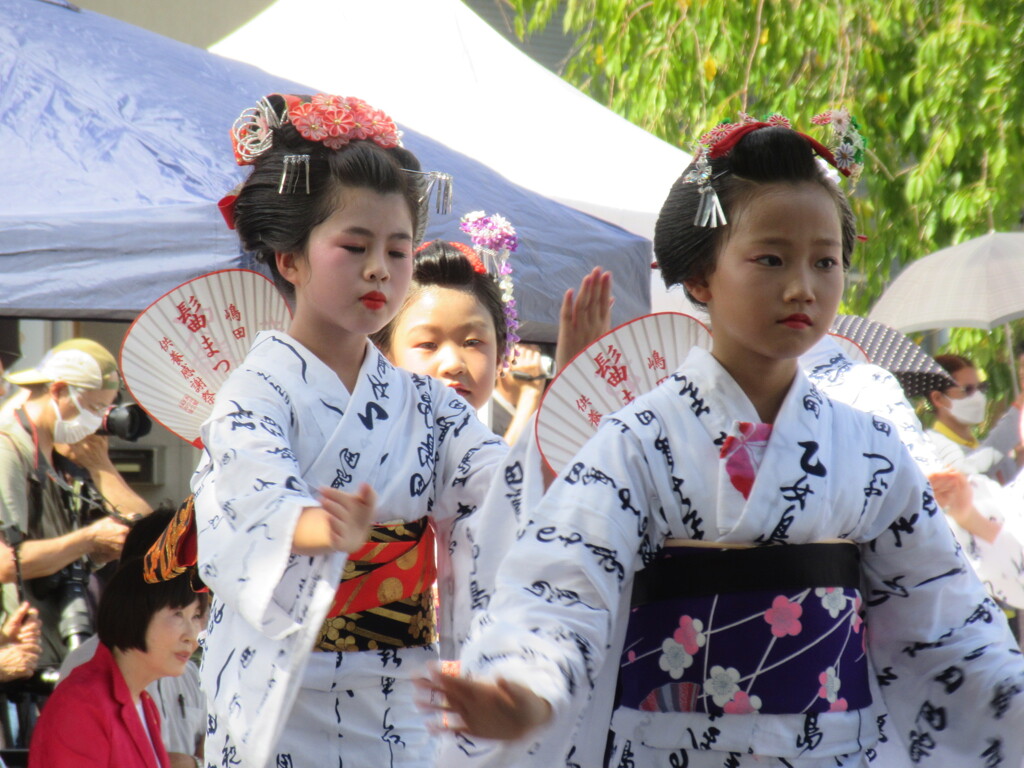 子供たちも頑張る
