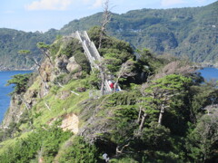 遥かに続く石段