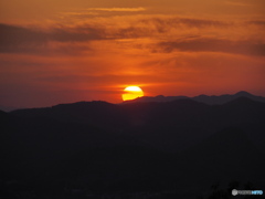 佐野の夕日