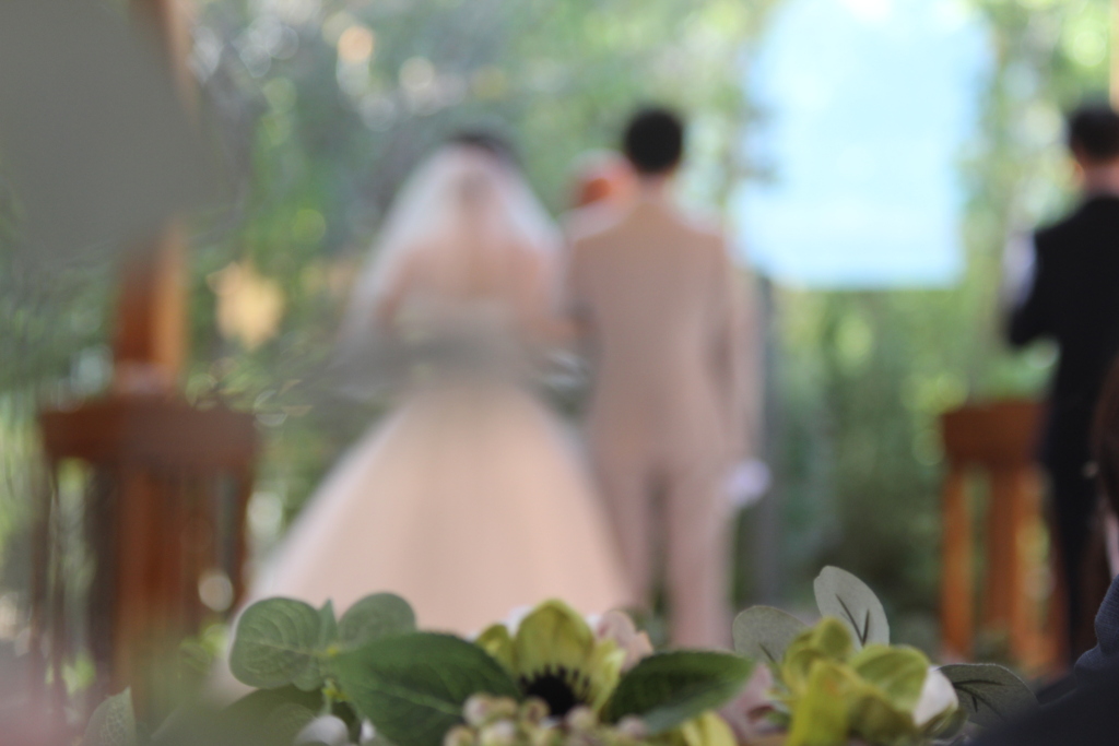 友人結婚式