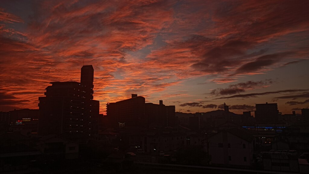夕焼け空