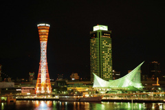 モザイクから見た神戸タワー