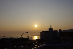 とある夏の日の夕暮れ