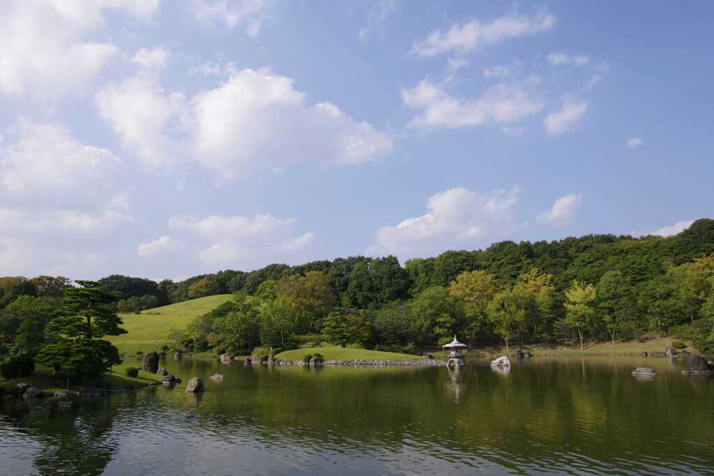 万博記念公園の日本庭園