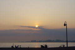 夏の日の夕暮れその２