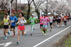 ガチで速い女子ランナー