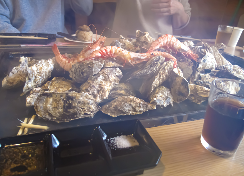 エビ！！！牡蠣！！
