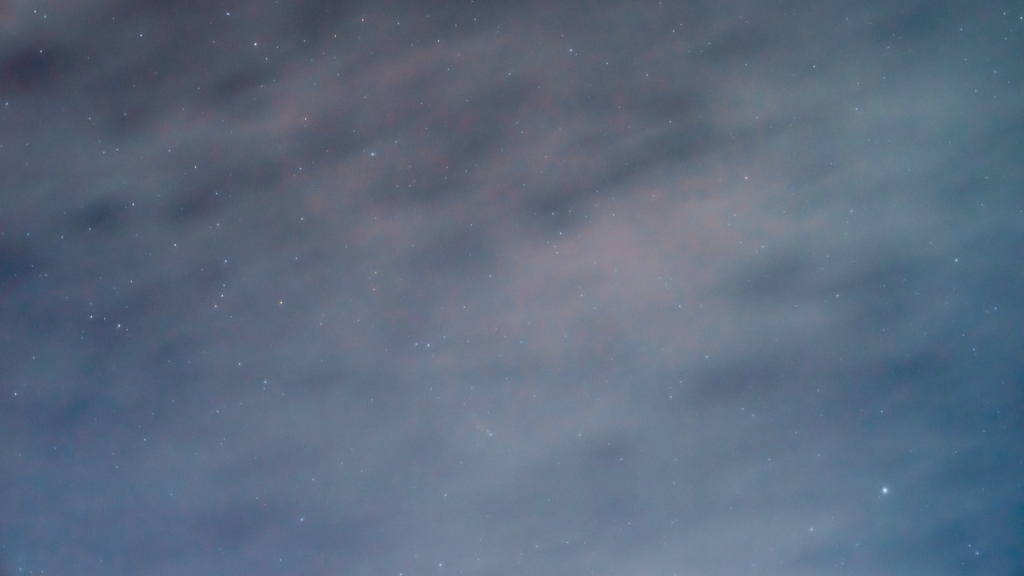 ベール越しの星