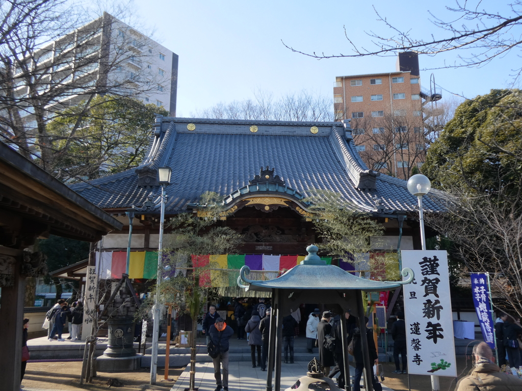 お正月の蓮馨寺