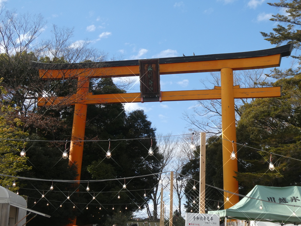 川越氷川神社大鳥居