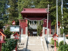 平出雷電神社(瑞神門)