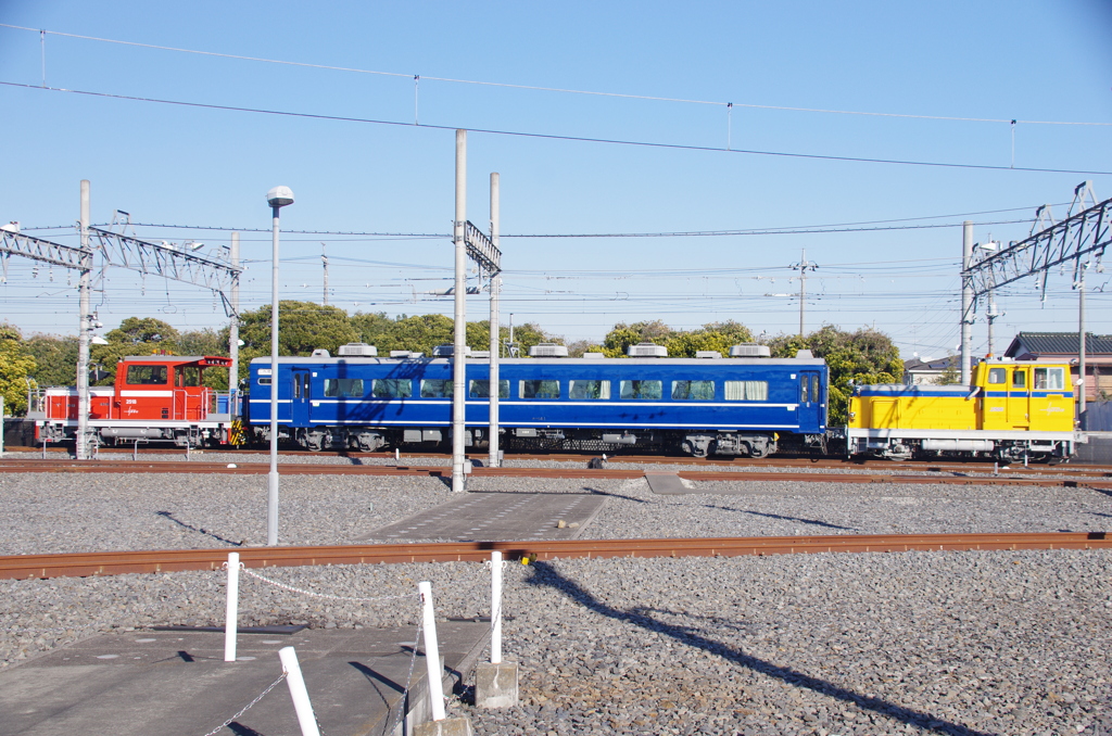 オハ14プッシュプル運転？