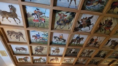 矢先稲荷神社の天井画(4)