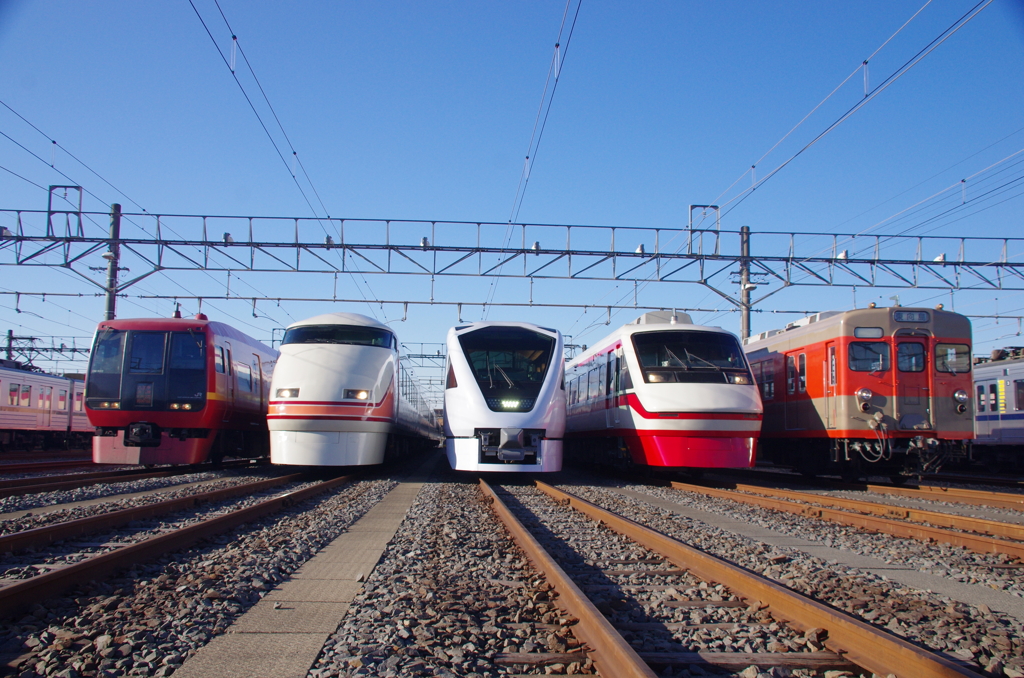 栄光の東武電車+1