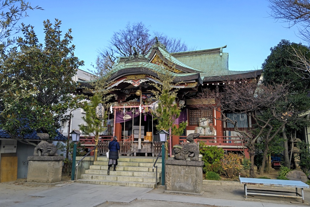 千住本氷川神社