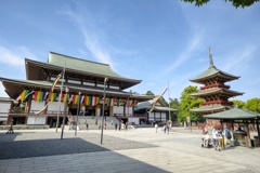 成田山新勝寺(本堂と三重塔)