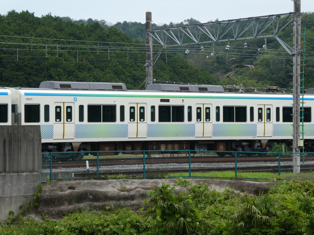8000系の側面