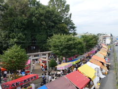 仙波浅間神社の初山