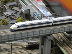 0系のある風景