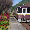 花彩るホームに・・・