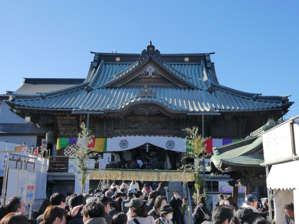 成田山も大賑わい