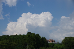 大きな入道雲