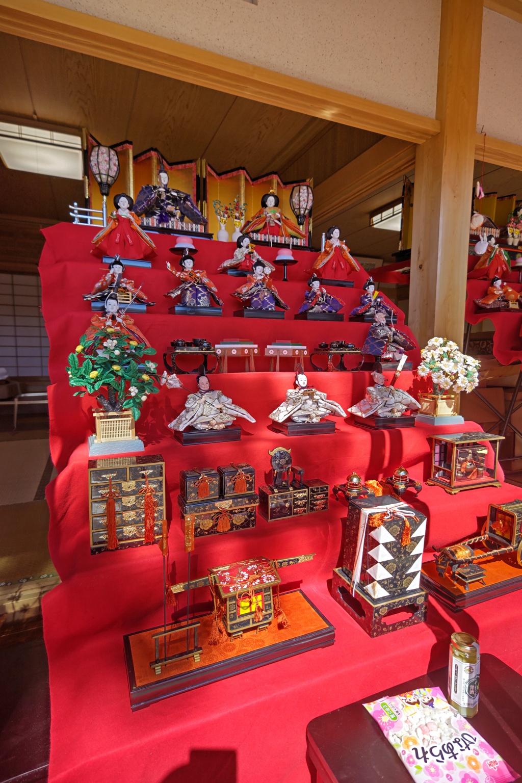 霞野神社のひな人形(2)