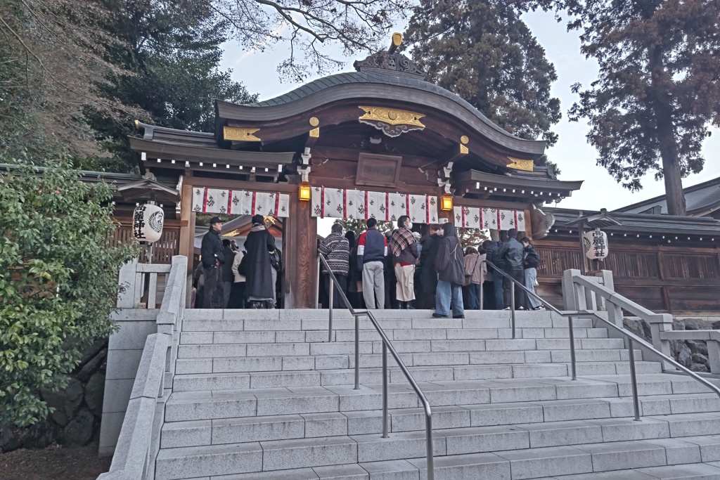 あれ、階段に人がいない・・・？