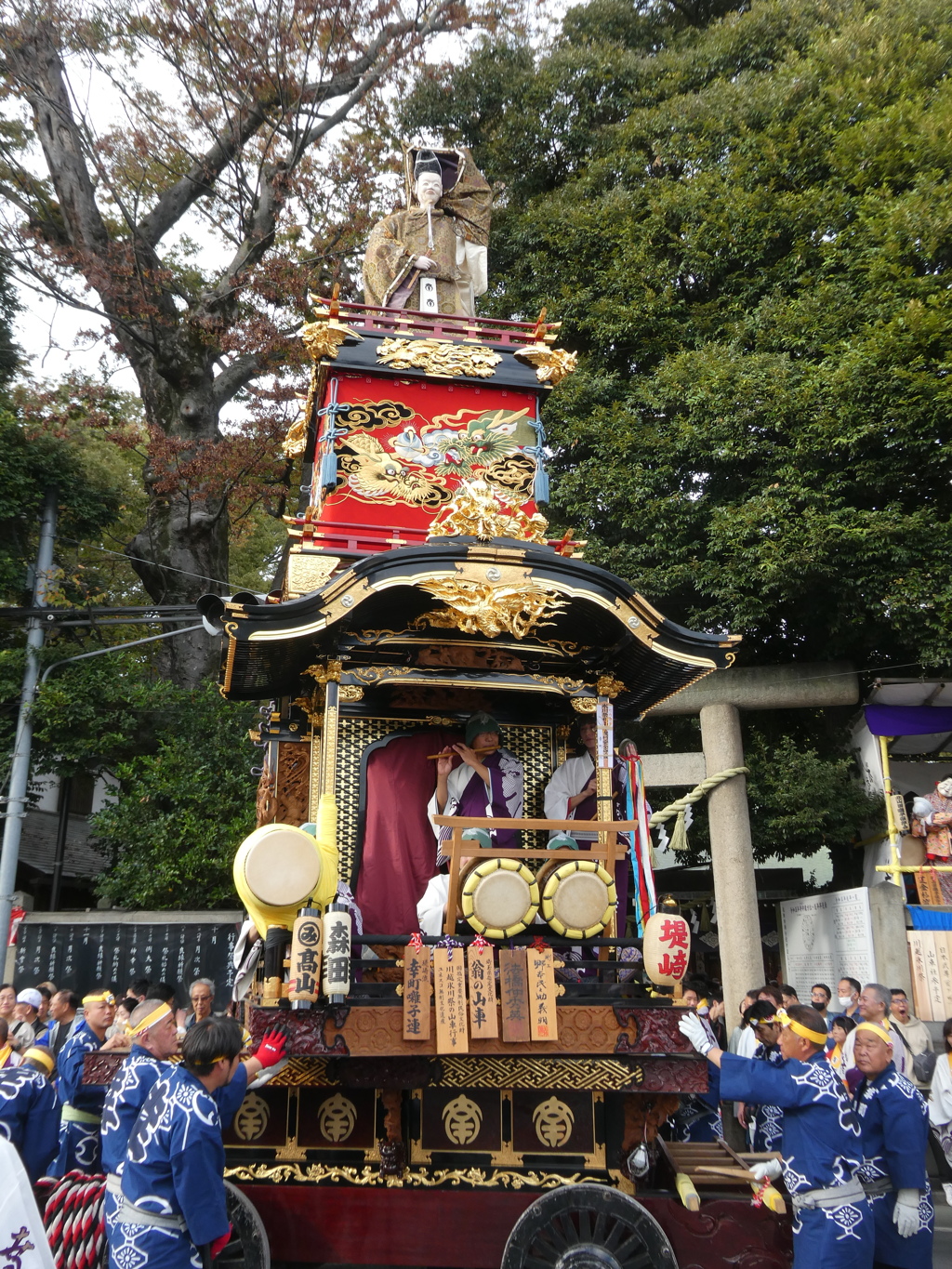 幸町の山車「翁(おきな)」
