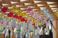 松陰神社の風鈴(２)