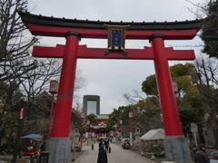 富岡八幡宮の大鳥居