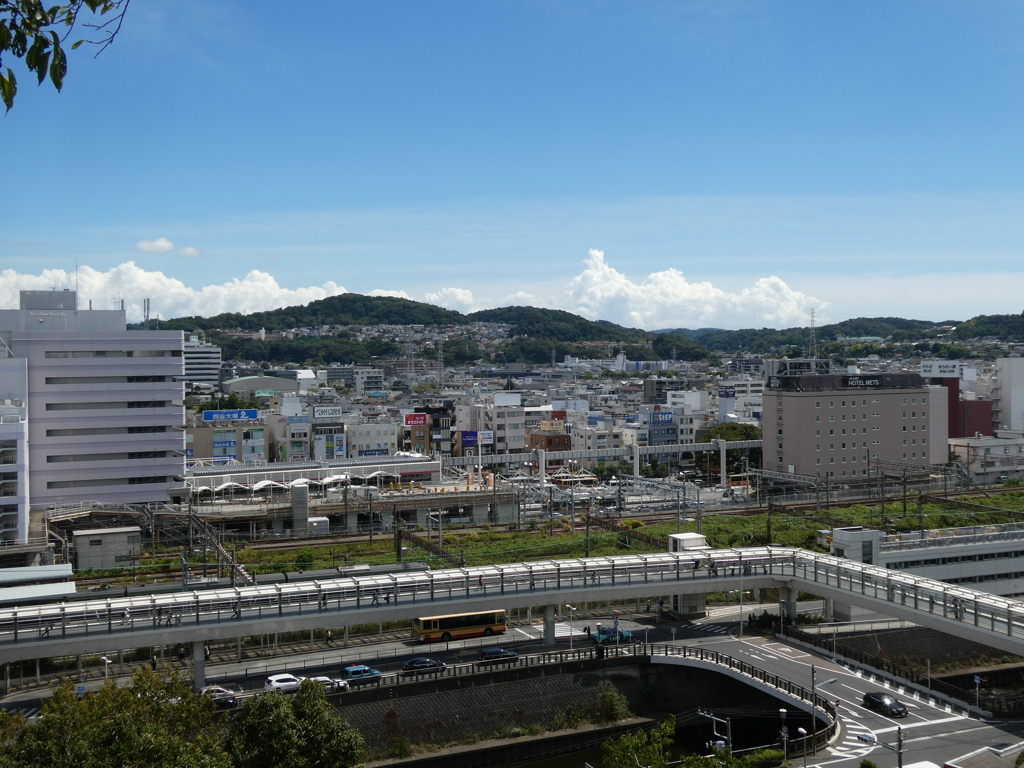 大船の街並み