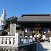 龍泉寺山門と平成安全大観音