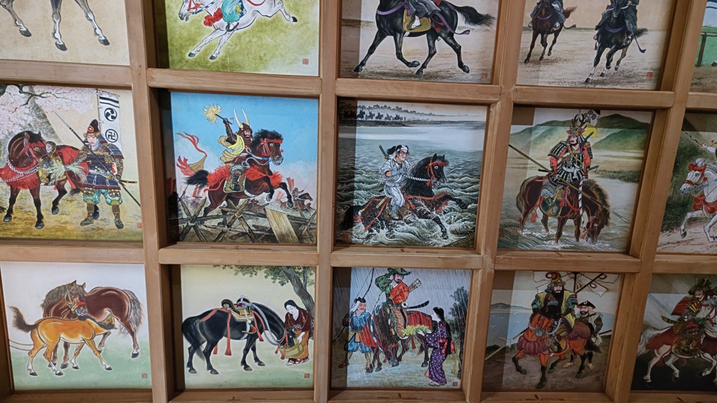 矢先稲荷神社の天井画(3)