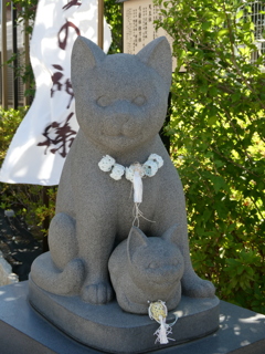 狛猫(吽形)