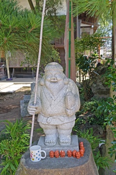 長流寺の恵比寿像