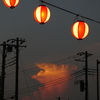 提灯とかなとこ雲