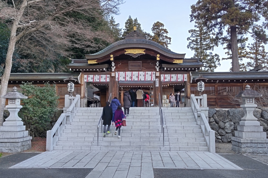 高麗神社※今年の撮り納め