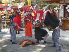 黒谷の獅子舞(3)