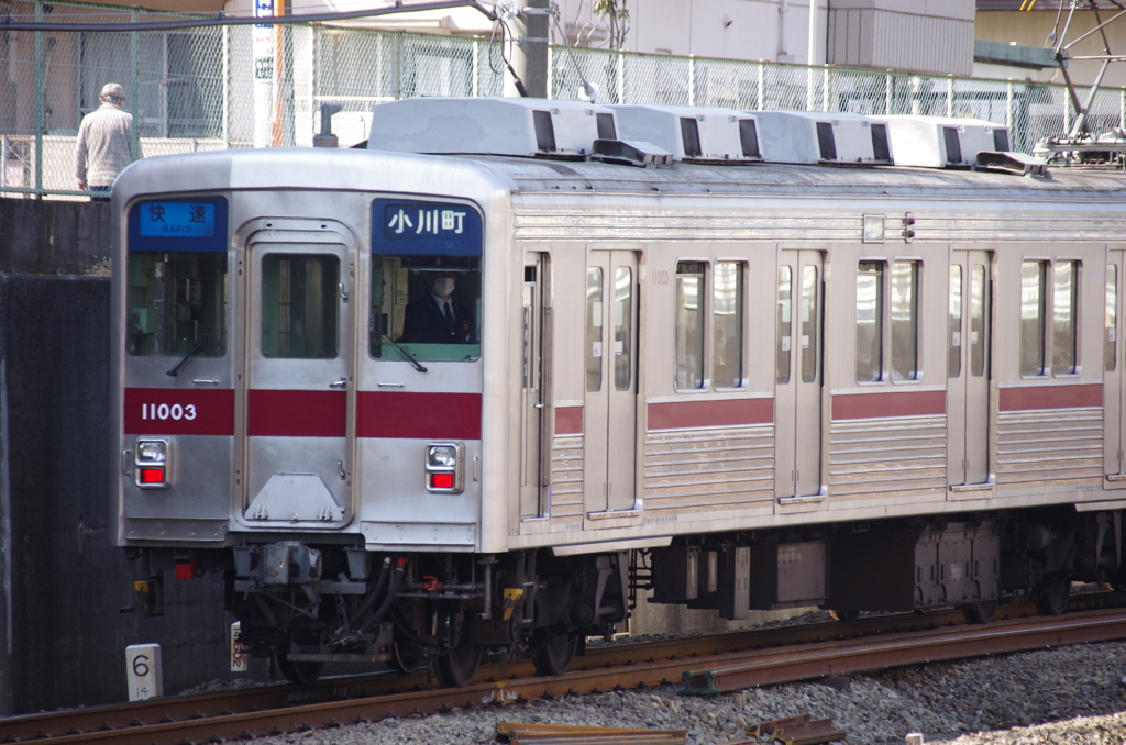 東武東上線快速ラストショット