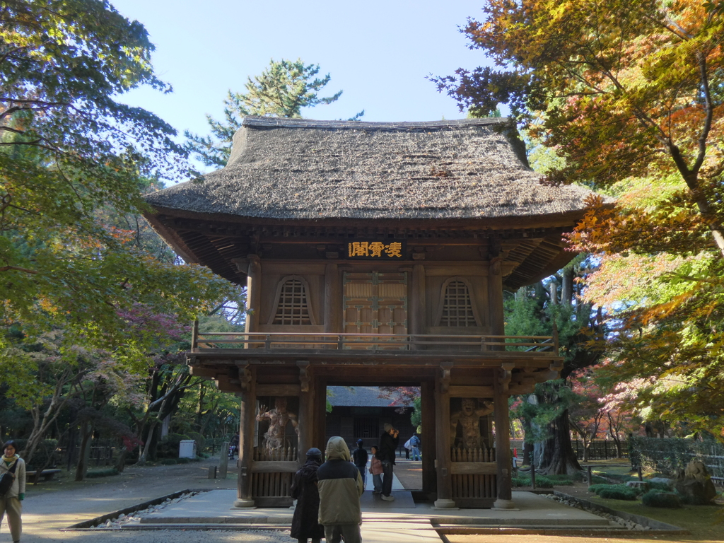 平林寺山門
