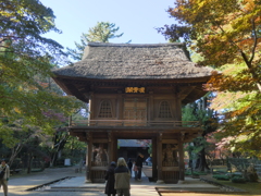 平林寺山門