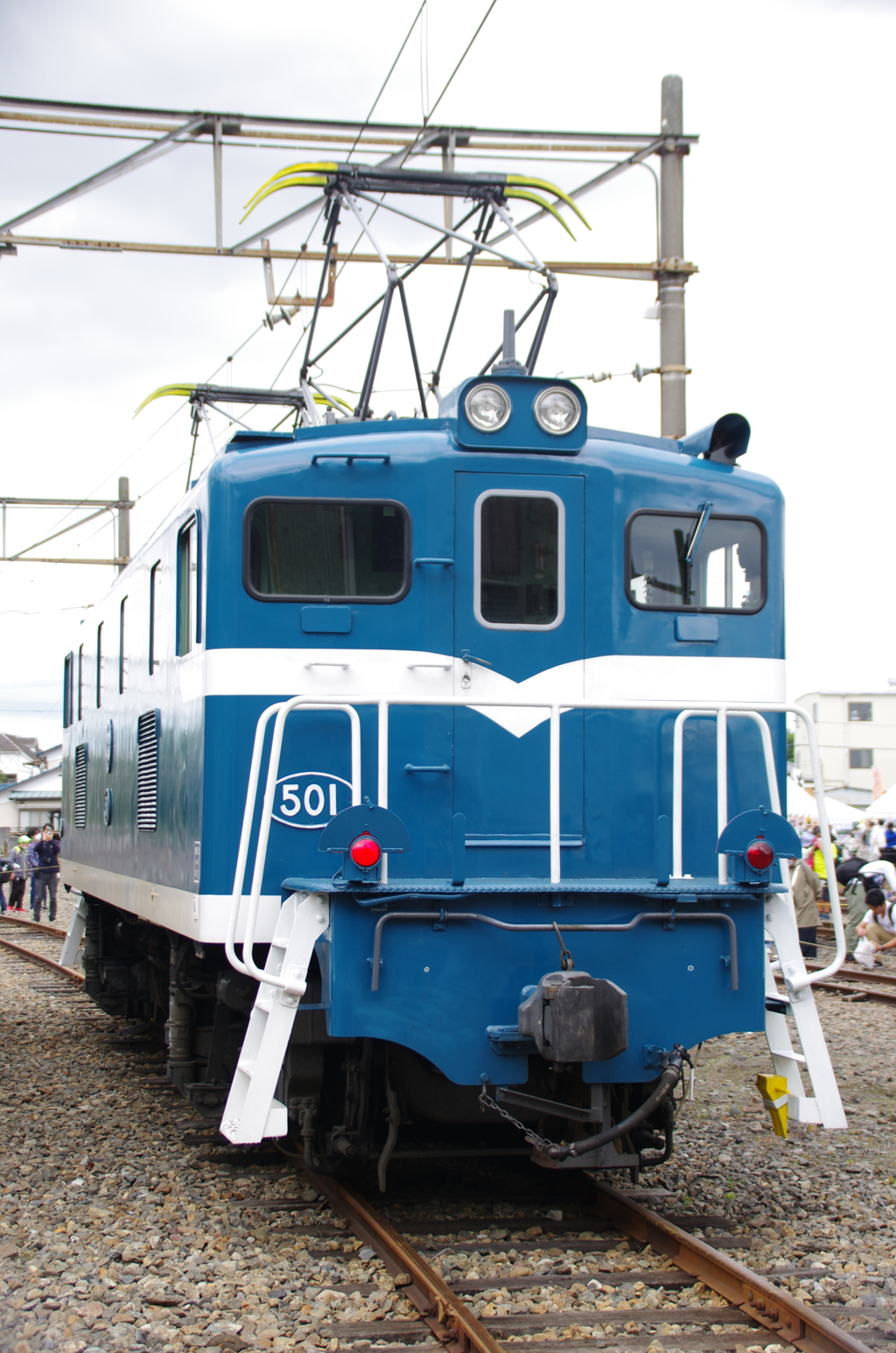 デキ500形501号(後ろ撮り)