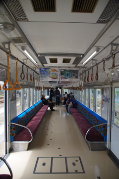 次郎右衛門号車内
