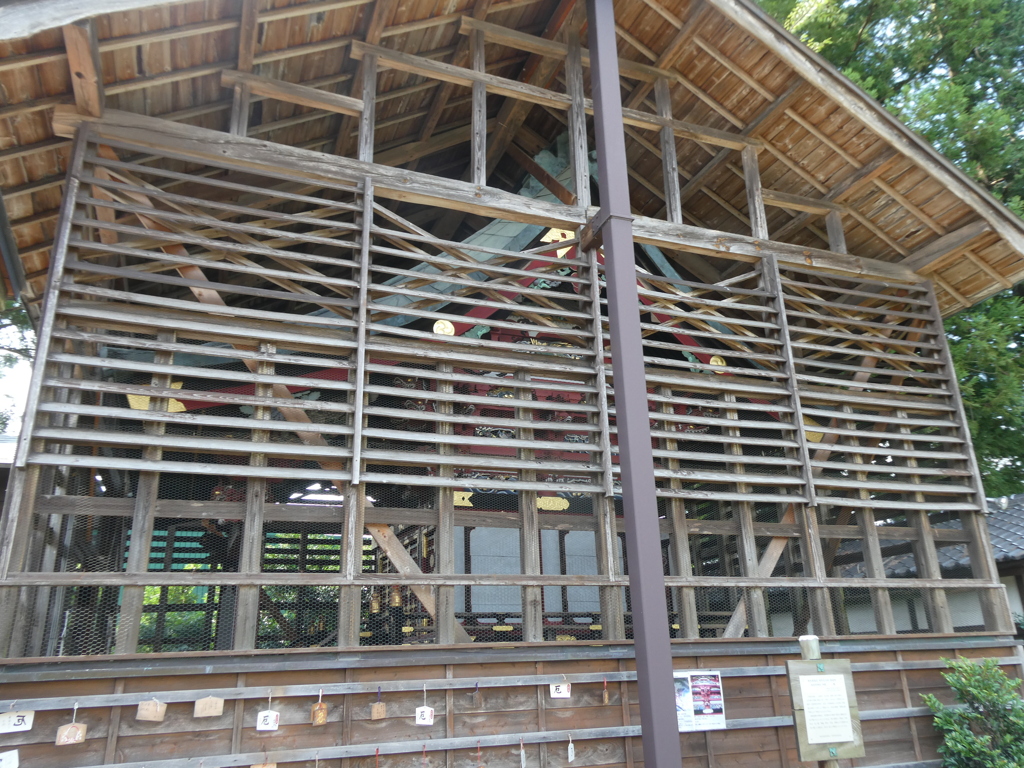 祖母井神社本殿