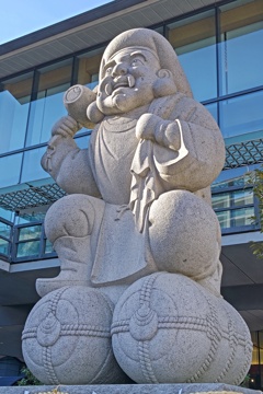 神田明神の大黒天像(２)