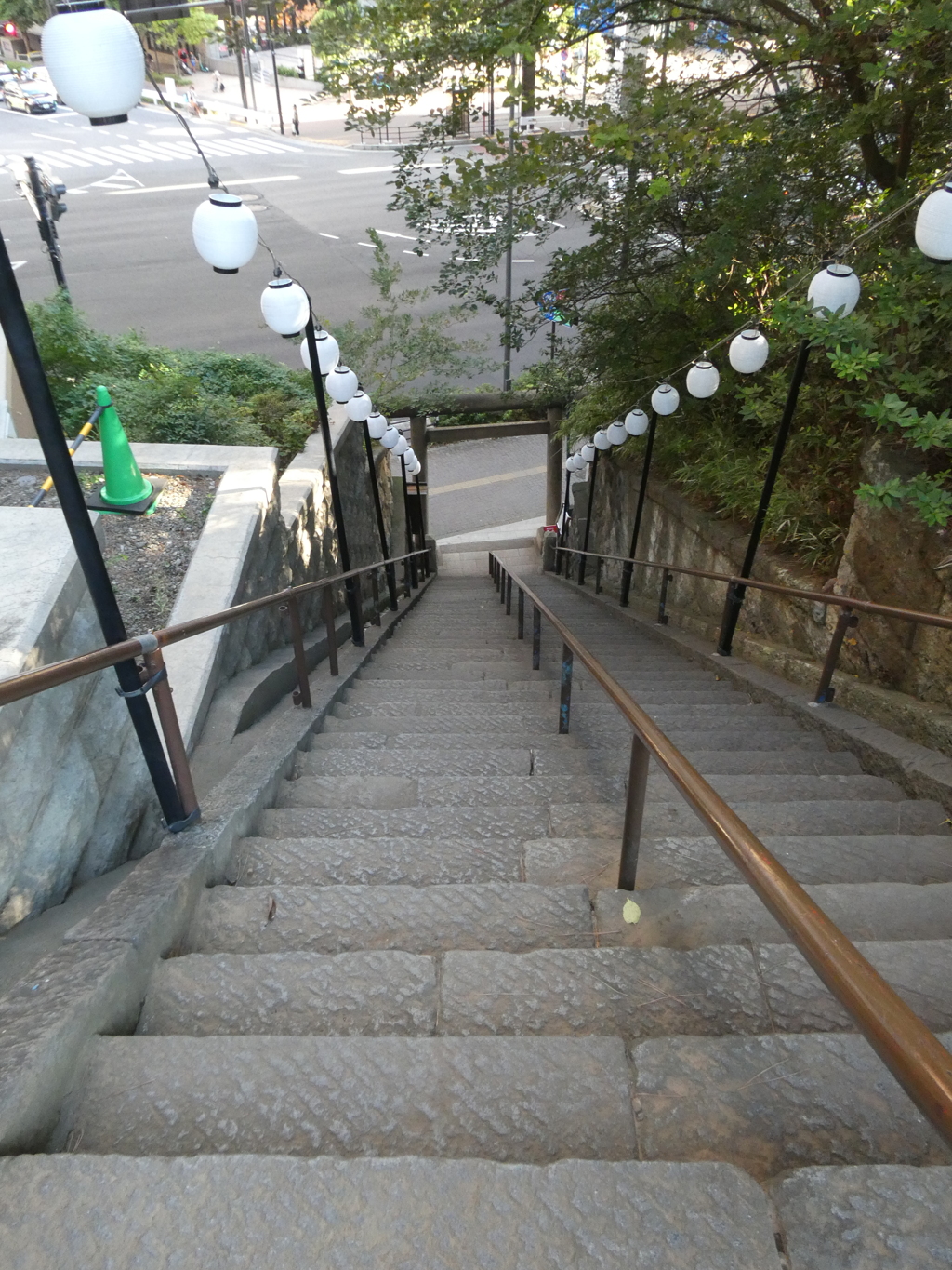上目黒氷川神社の石段