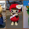 イベントに参加したゆるキャラたち